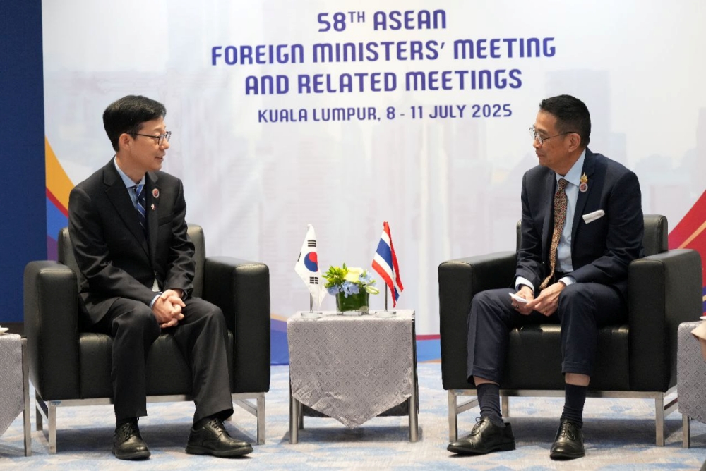 아세안 관련 외교장관회의 계기 아시아 5개국과 양자 회담 개최